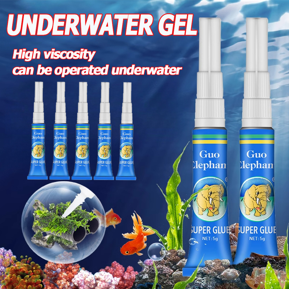 Aquarium Plant Glue - 3/5/10Pcs Fish Tank Landscaping Moss Glue