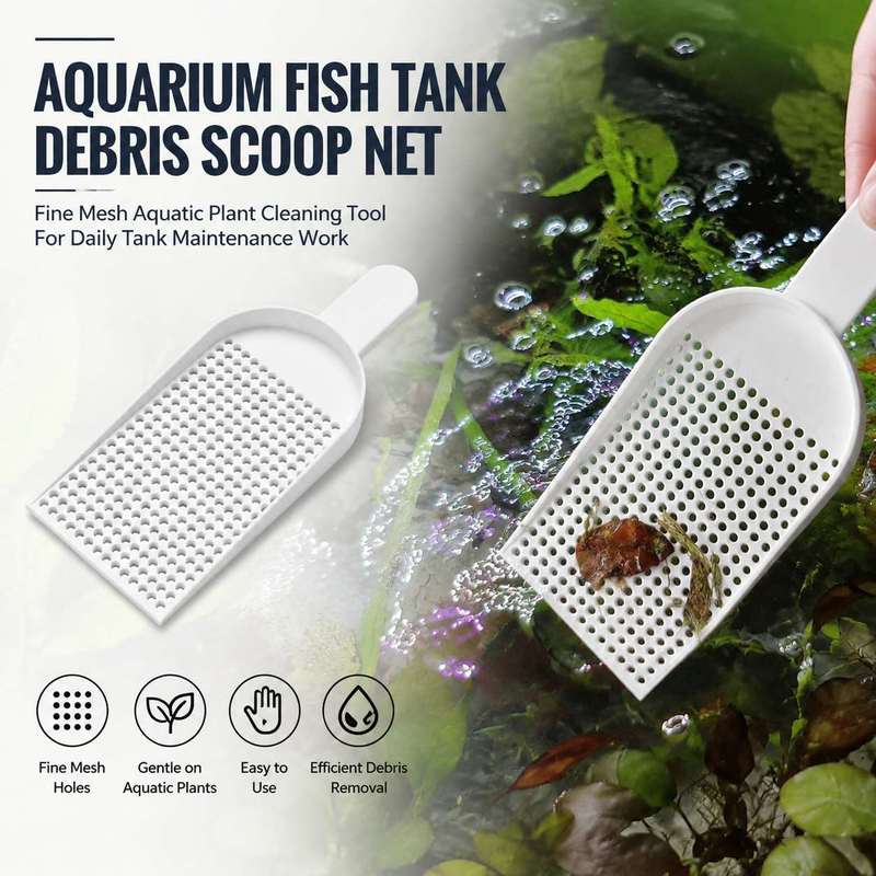 Planted Aquarium Tools - Aquarium Fish Tank Debris Scoop Net