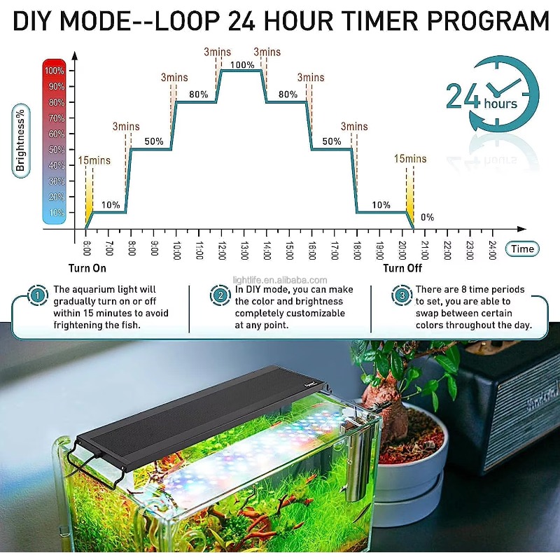 24/7 Cycle Waterproof Auto on  - Planted Aquarium Cycling recension och pris