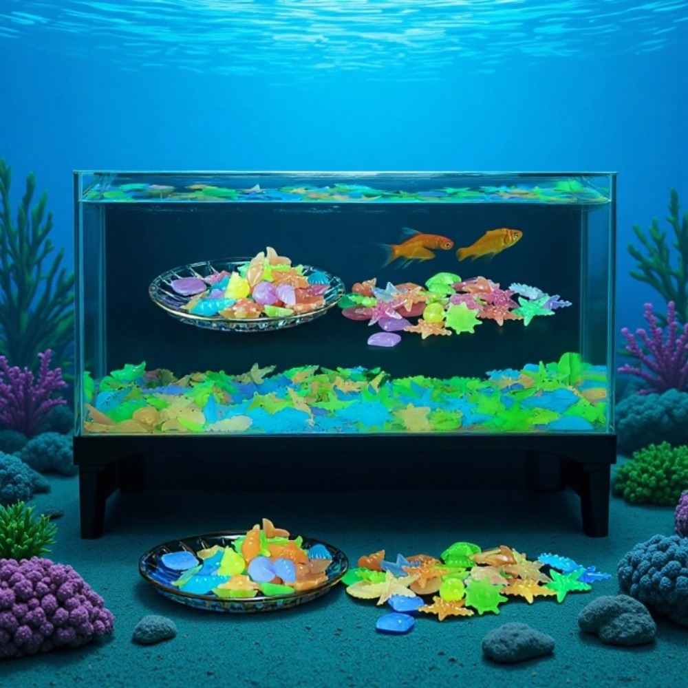 Glowing Luminous Ocean Stones  - Planted Aquarium Equipment recension och pris