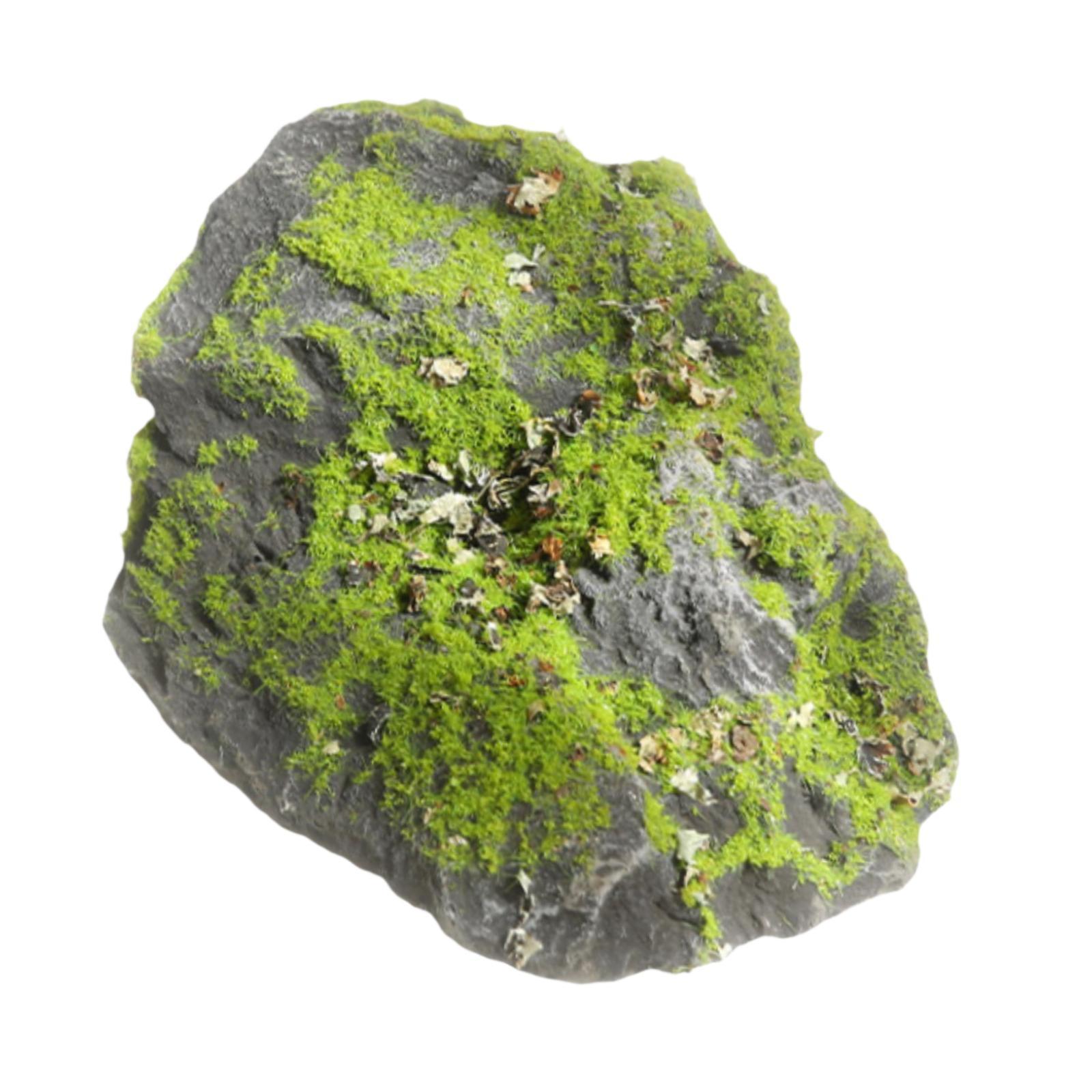 Fake Moss Stone Realistic Gree - Aquarium Plant Original recension och pris