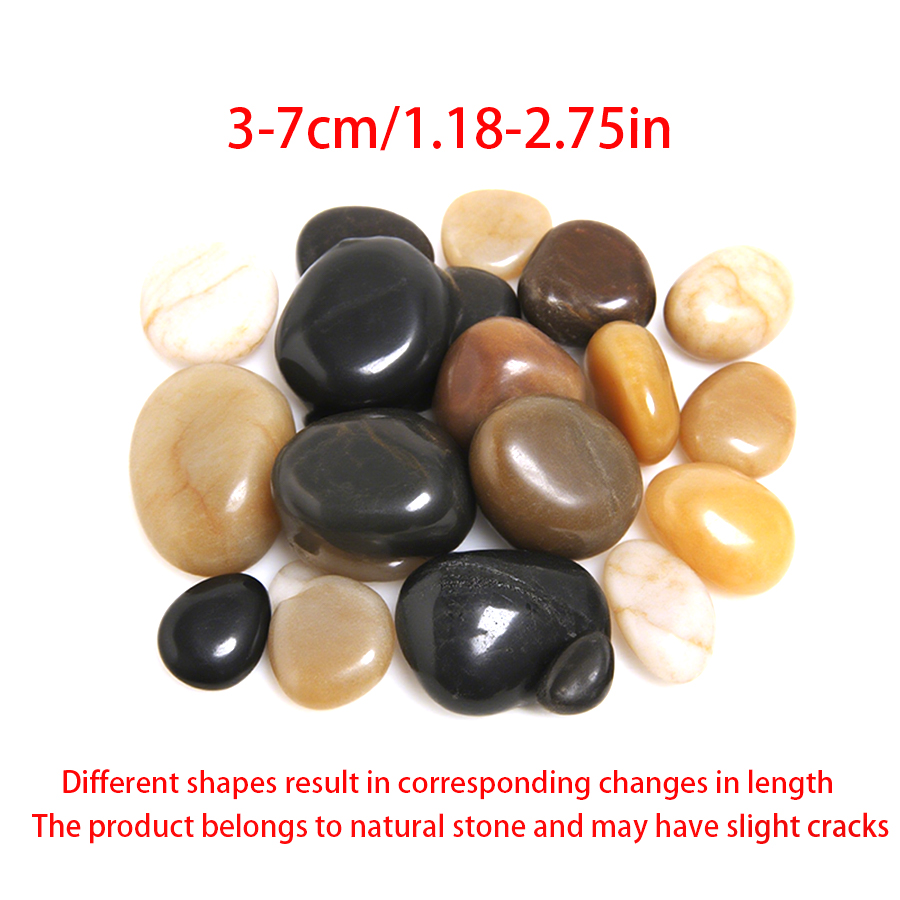 300-700g Smooth River Pebbles, - Aquarium Planted Tank recension och pris