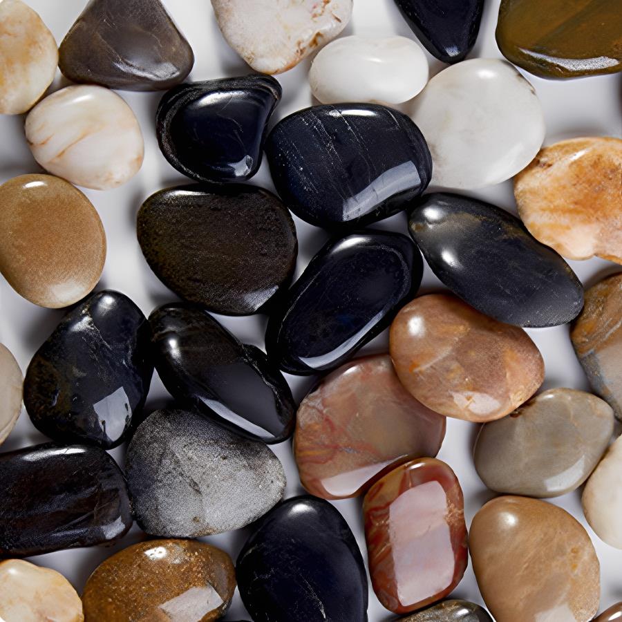 300-700g Smooth River Pebbles, - Aquarium Planted Tank recension och pris