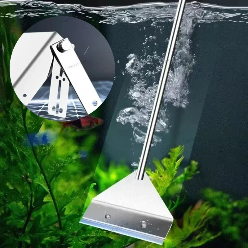 Fish Tank Cleaning Tool Flat S - Planted Aquarium Tools recension och pris