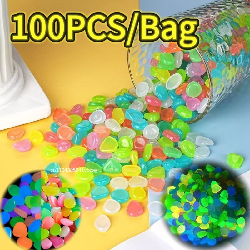 100-800pcs Glow in The Dark Pe - Aquarium Plant Original recension och pris