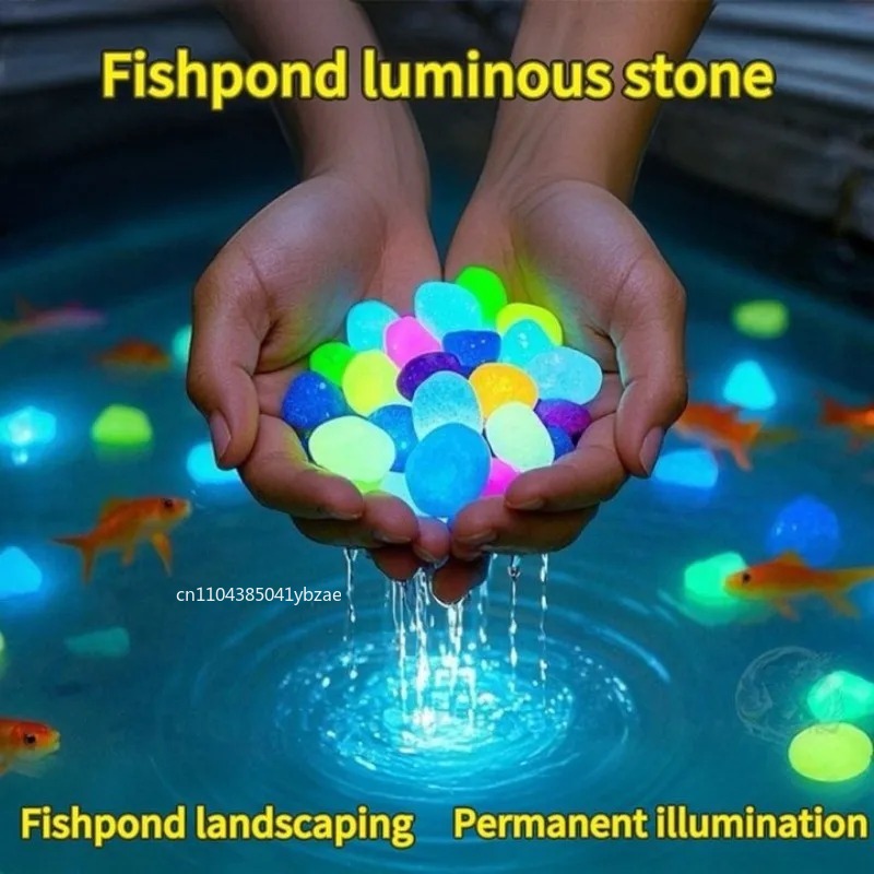 100-800pcs Glow in The Dark Pe - Aquarium Plant Original recension och pris