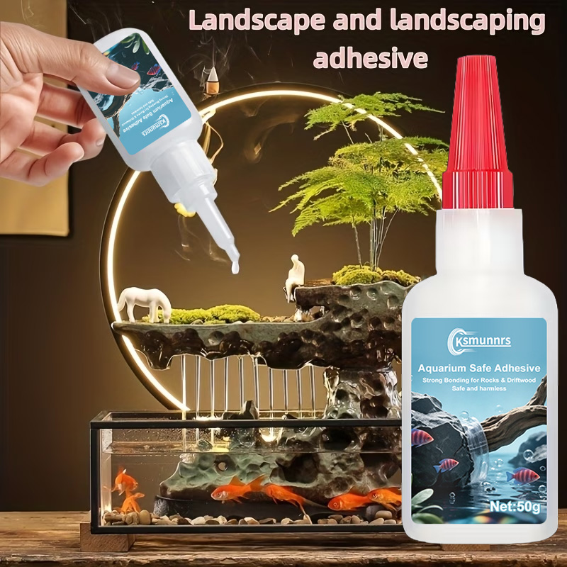 Aquarium Landscape Glue, Quick - Aquarium Plant Glue recension och pris