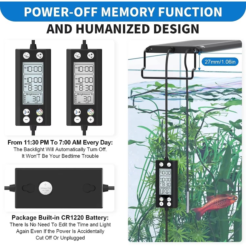 24/7 programmable aquarium lig - Planted Aquarium Cycling recension och pris