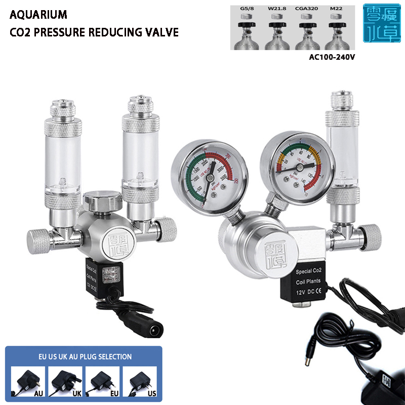 Aquarium CO2 regulator solenoi - Planted Aquarium Equipment recension och pris