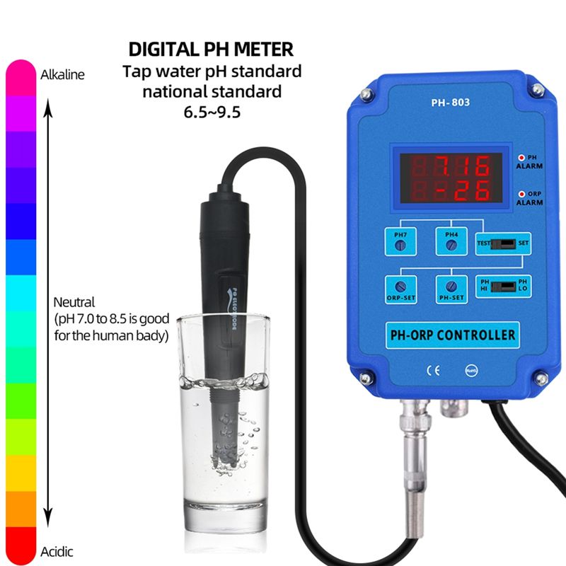 T22C Digital 2&1 PH ORP Monito - Planted Aquarium Ph recension och pris