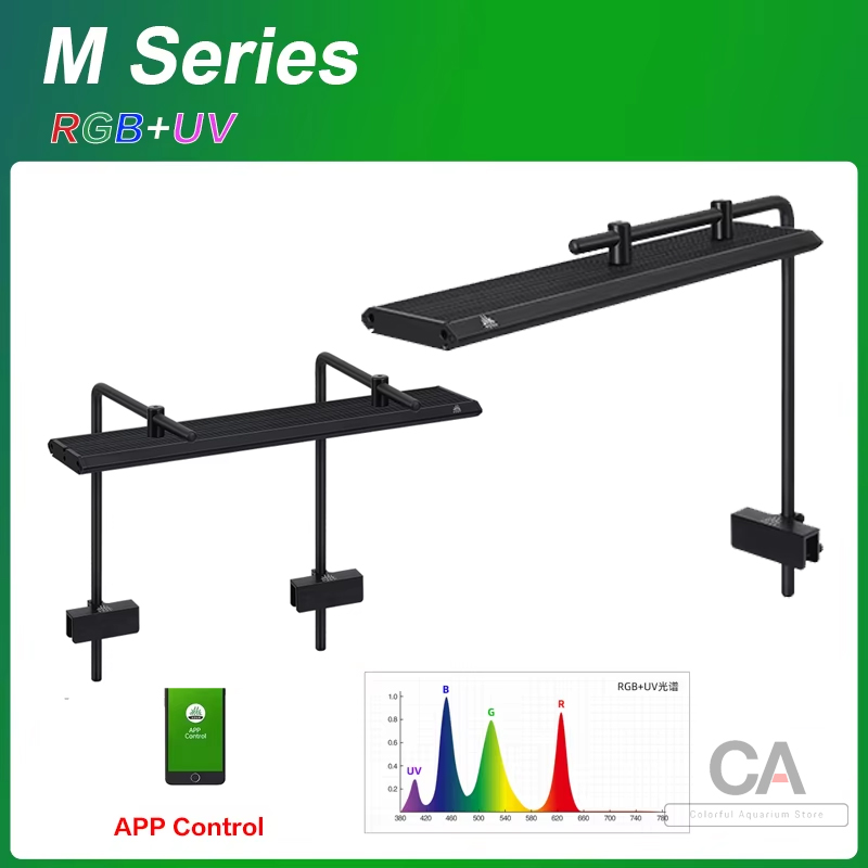 WEEK AQUA LED M Series RGB+UV  - Planted Aquarium Cycling recension och pris