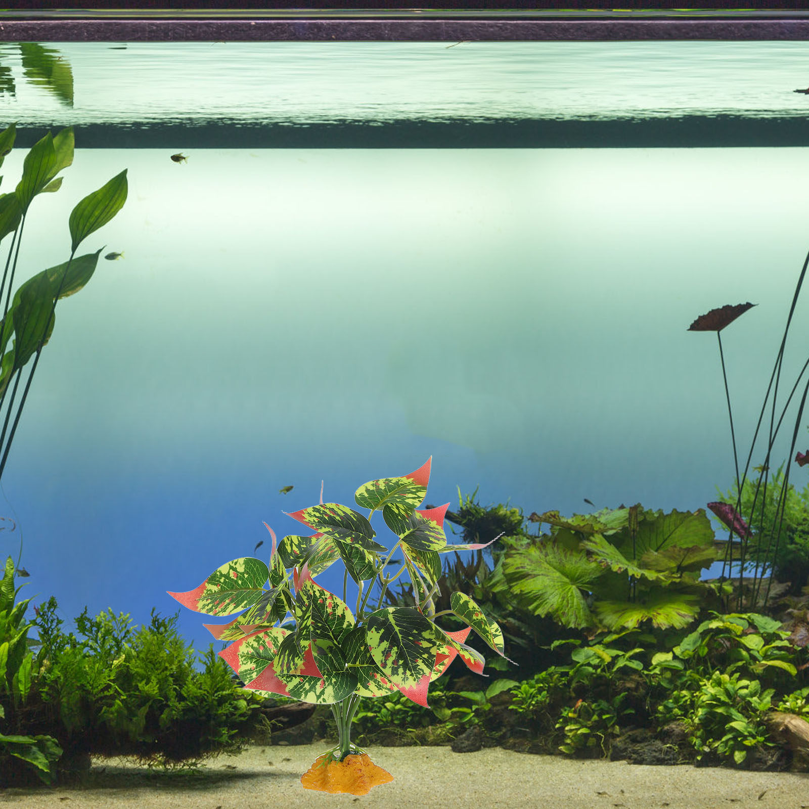 Lifelike ABS Artificial Plants - Aquarium Planted Tank recension och pris