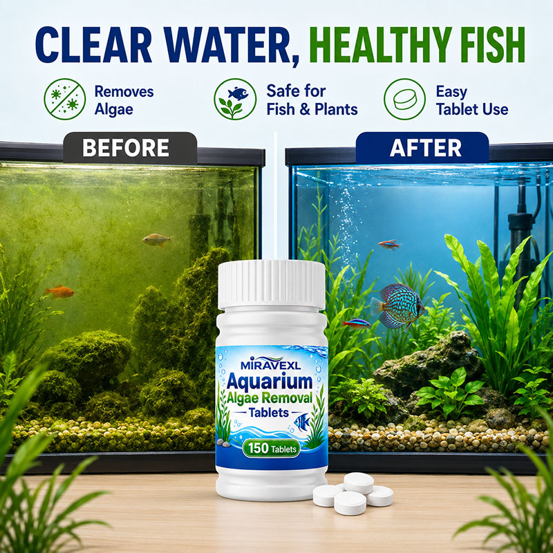 MIRAVEXL 150 Aquarium Algae Re - Planted Aquarium Tools recension och pris