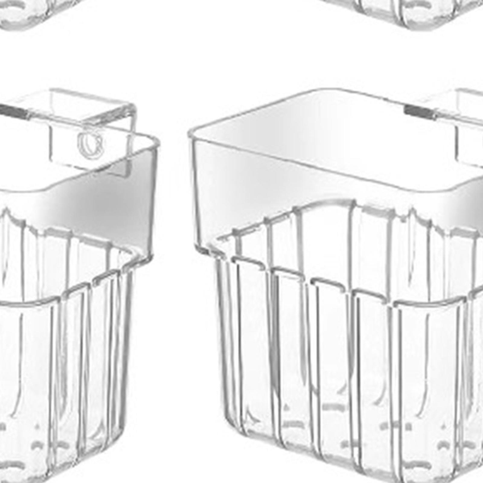 Aquatic Plant Pot Clear Plasti - Aquarium Planted Set Up recension och pris