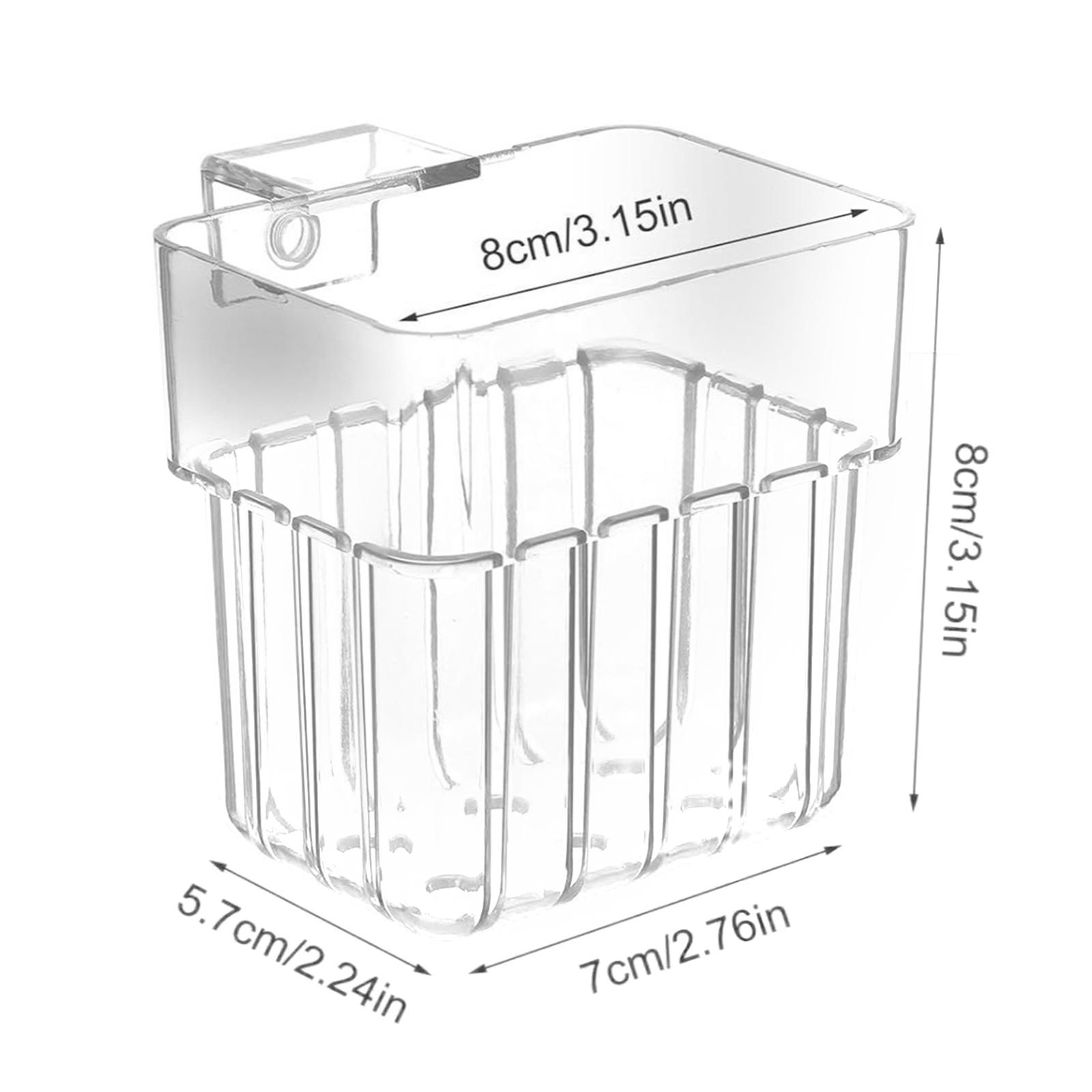 Aquatic Plant Pot Clear Plasti - Aquarium Planted Set Up recension och pris
