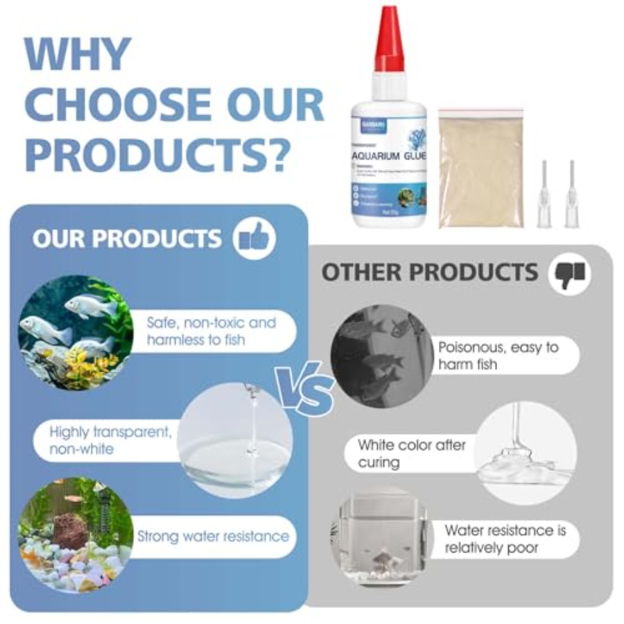 Aquarium Glue, Super Reef Glue - Aquarium Plant Glue recension och pris