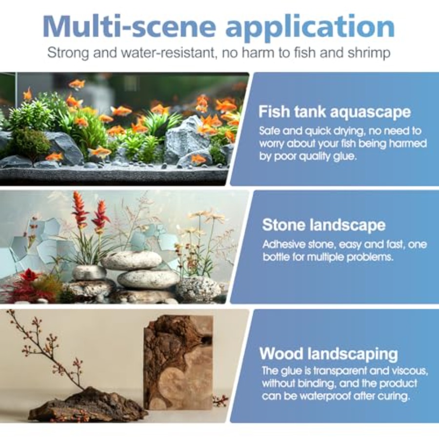 Aquarium Glue, Super Reef Glue - Aquarium Plant Glue recension och pris