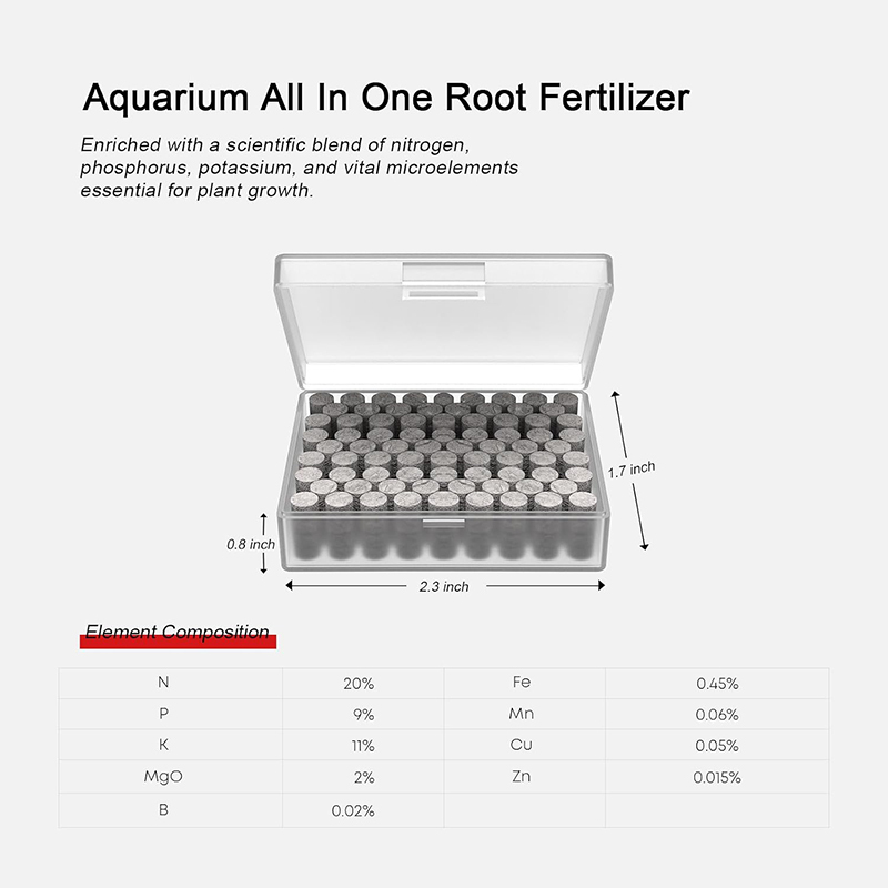 FZONE Root Tabs Freshwater Aqu - Aquarium Plant Glue recension och pris
